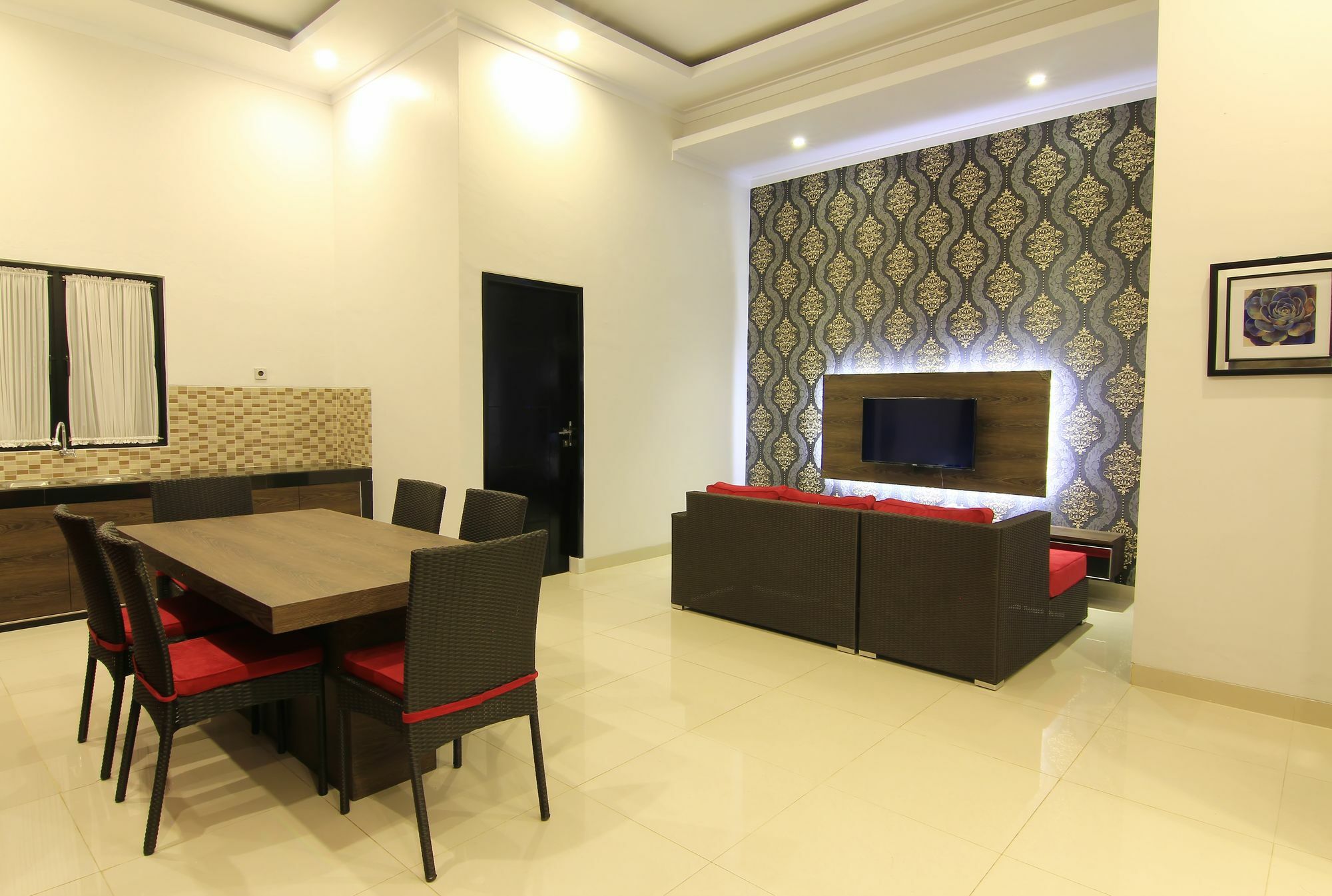 The Baliview Luxury Villas & Resto Pekanbaru Exterior photo